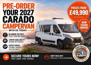 Pre-order your 2027 Carado campervan – prices from £49,990
