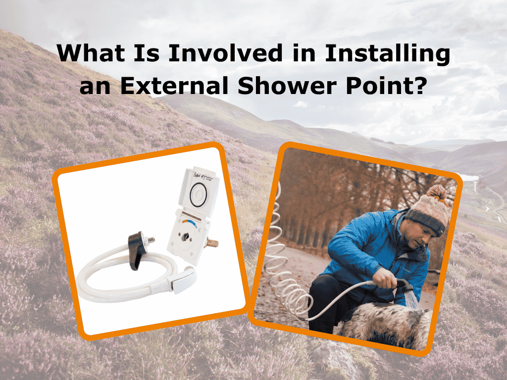 What Is Involved in Installing an External Shower Point?