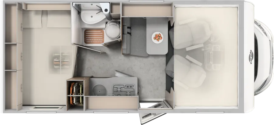 Carado A132 PRO layout