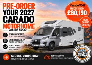 Pre-order the 2027 Carado V347 – prices from £60,190